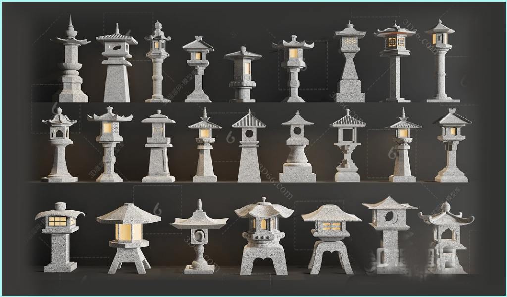 400 MODEL ĐÈN ĐÁ